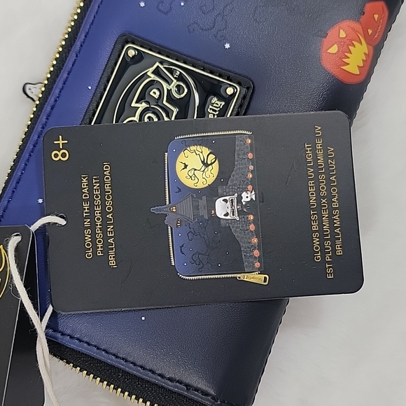 Loungefly Disney Nightmare Before Christmas Jack Skellington House Zip Wallet - Picture 4 of 8